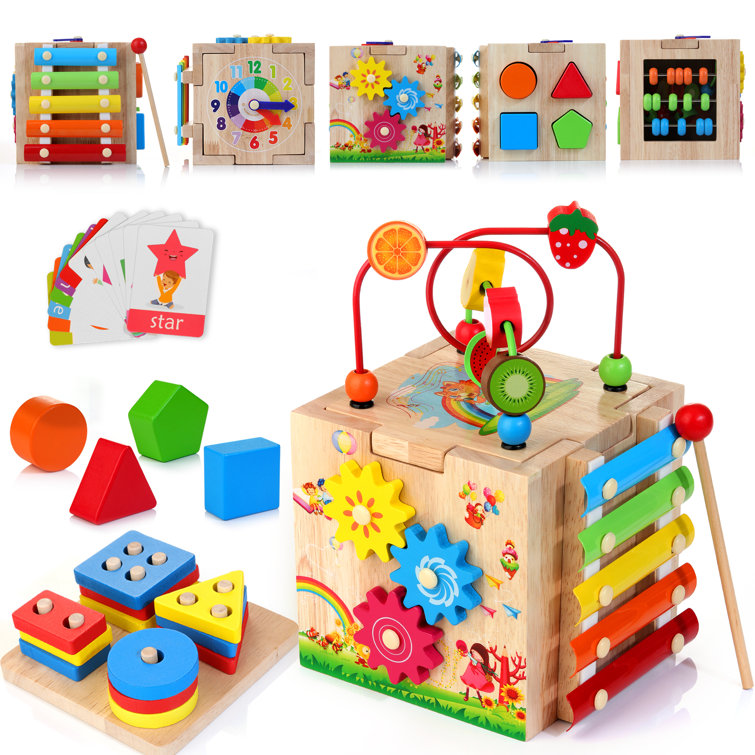 Activity cubes deals for toddlers